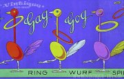 GIG GAG GOG Ringwurfspiel, Verlag J.W.Spear & Söhne / Nürnberg, ca.1930